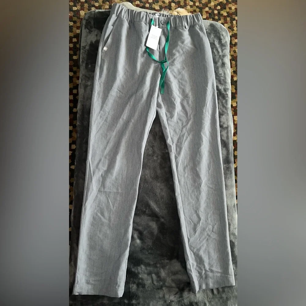 Figs Daga Slim Pant in Graphite Size Large New with tag